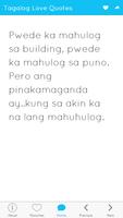 Tagalog Love Quotes скриншот 1