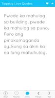 Tagalog Love Quotes screenshot 1