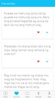 Tagalog Love Quotes screenshot 2