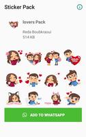 WAStickerApps -Lovers Stickers for WhatsApp capture d'écran 2