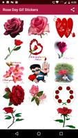 Floral Rose gif Stickers screenshot 1