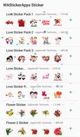 Love Sticker for WhatsApp : WAStickerApps Plakat