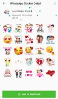 Love Sticker for WhatsApp : WAStickerApps capture d'écran 2