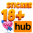 Sticker Love Romantic 18+