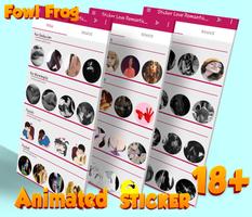 Sticker Love Romantic 18+ تصوير الشاشة 1