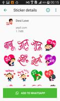 Love Stickers For Whatsapp - WAStickersApps capture d'écran 3