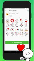 3D Love Stickers For WhatsApp 2020 screenshot 1