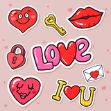 amour stickers pour WhatsApp