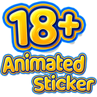 18+ Animated Love Stickers icône