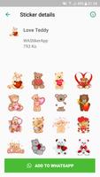 Love Sticker Packs For WhatsApp - WAStickerApps capture d'écran 3