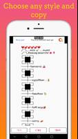 Love Styles: Long ASCII love s تصوير الشاشة 1