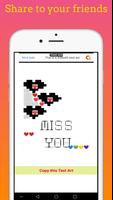 Love Styles: Long ASCII love s تصوير الشاشة 3