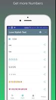 Love Stylish Text capture d'écran 2