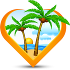 ikon Kencan aplikasi di pulau