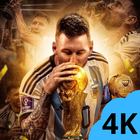 Messi Wallpaper HD 4K icône