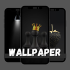 Black Wallpapers Dark HD 4K أيقونة