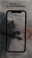 Cute Cat Wallpaper HD 4K capture d'écran 2