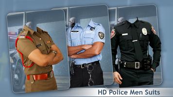 پوستر Man Police Suit Photo Editor:Police Uniform 2019