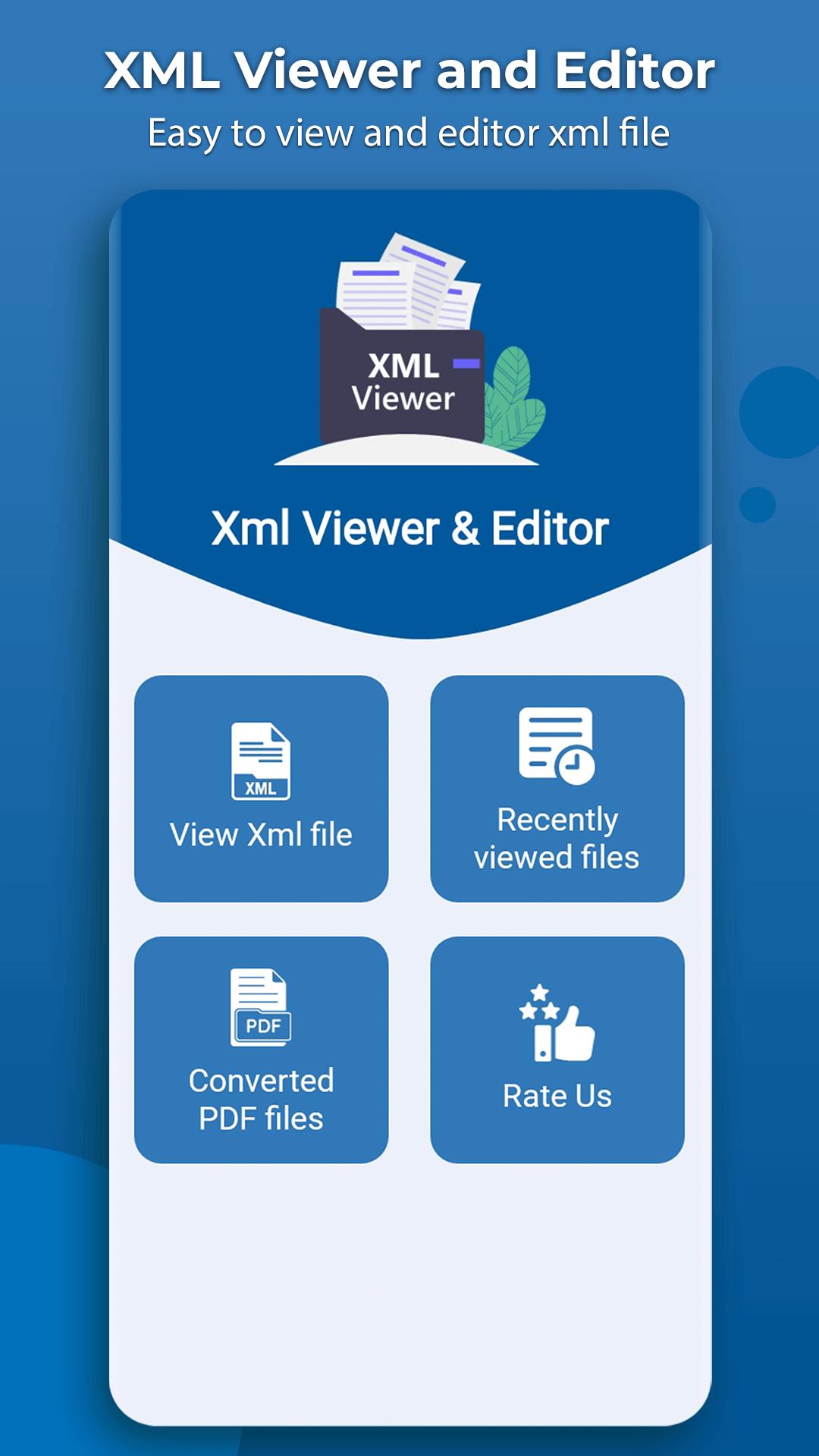 Xml view. XML viewer.