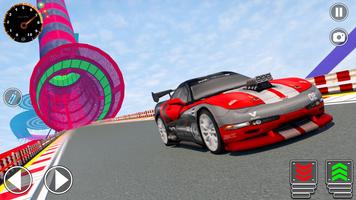 Mega Ramp Sports Car Stunt 3D پوسٹر