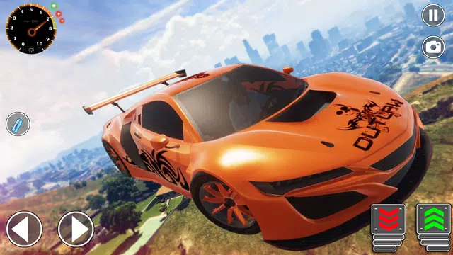 Screenshot 2 for Mega Ramp Sports Car Stunt 3D