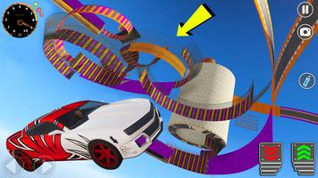 Mega Ramp Sports Car Stunt 3D capture d'écran 3