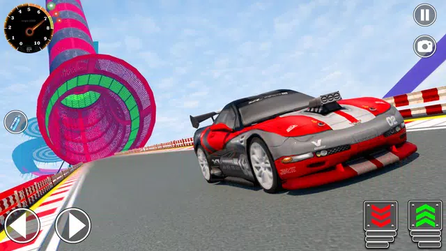 Screenshot 6 for Mega Ramp Sports Car Stunt 3D