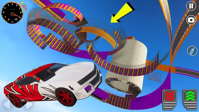 Screenshot 9 for Mega Ramp Sports Car Stunt 3D