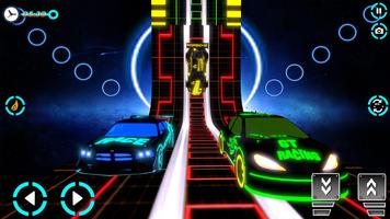 GT Neon Stunts: Top Speed Car Racing capture d'écran 2