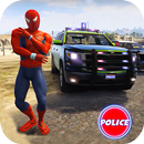 Superhero Cop Car: Police Stunt Racing APK