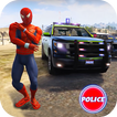 ”Superhero Cop Car: Police Stunt Racing