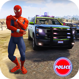 Superhero Cop Car: Police Stunt Racing ikona
