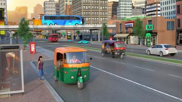 City Chingchi Rickshaw Game poster
