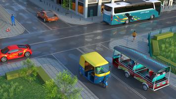 Tuk Tuk Rickshaw Simulator 3d capture d'écran 2