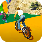 Icona BMX Bicycle Rider Race Cycle