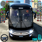Modern Drive Bus Parking 3d ikon