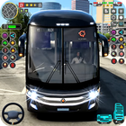 Bus Game City Coach Bus Games آئیکن