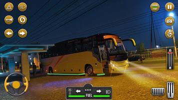 City Bus Driving Games Offline постер
