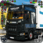 Police Car Cargo Truck Game icône