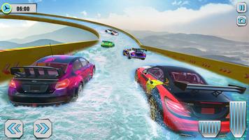 Extreme Water Car Surfer Racing Slide Stunts تصوير الشاشة 1