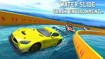 Extreme Water Car Surfer Racing Slide Stunts capture d'écran 3