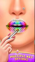 DIY Lip Art: Lipstick Makeover 포스터