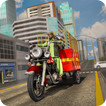 City rickshaw cargo Jeux 3d