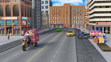 City rickshaw cargo Jeux 3d capture d'écran 3