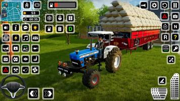 Big Tractor Driving Simulator capture d'écran 2