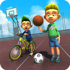 High School Athletics Games 3D-icoon