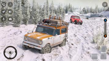 Mud Truck Driving Snow Game 截图 1