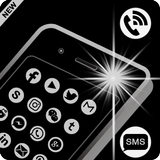 Flash on Call and SMS with LED TORCH and SOS light icon