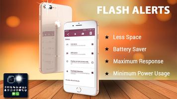 Flash alert panggilan dan SMS poster