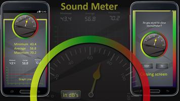 Noise Detector, Decibel meter, постер